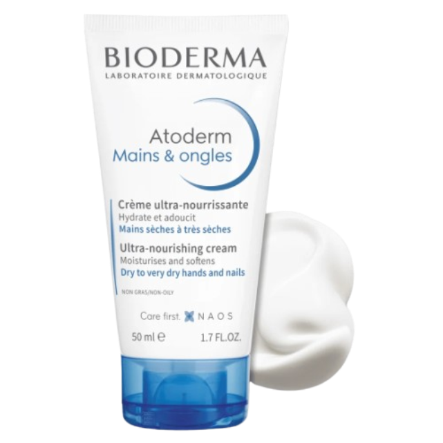 BIODERMA Ultra Nourishing Hand & Nail Cream 50Ml