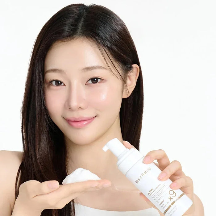[Blanc Nature] 9X Heartleaf Bubble Cleansing Milk 150ml