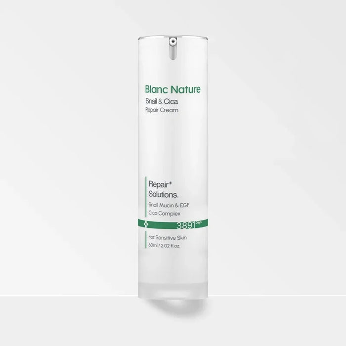 [Blanc Nature] Snail & Cica Repair Cream 60ml