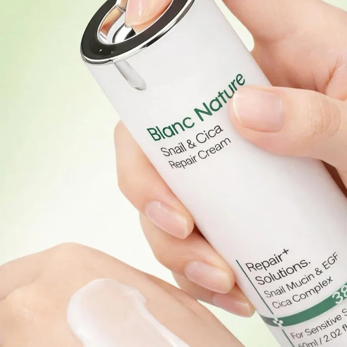[Blanc Nature] Snail & Cica Repair Cream 60ml