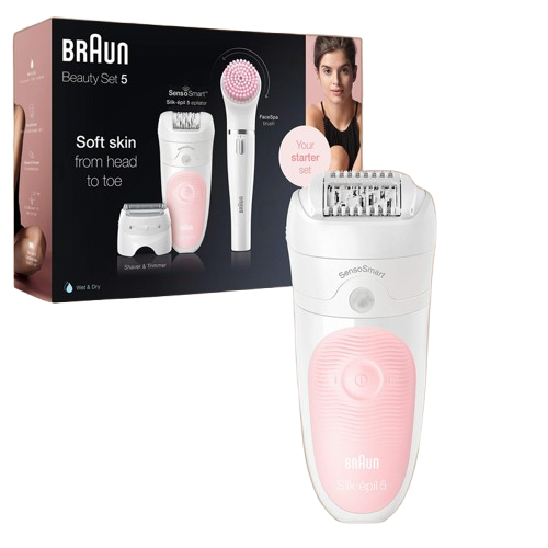 Braun Silk-epil Beauty Set 5 5/875 for Legs, Body and Face