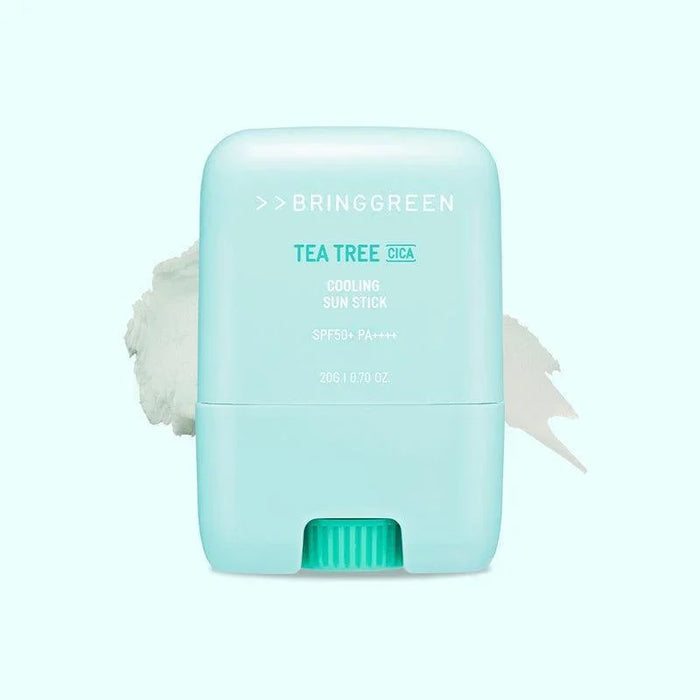 [BRING GREEN] Tea Tree Cica Cooling Sun Stick SPF 50+ PA++++ 20g - Ballagrio