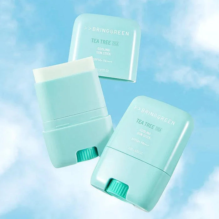 [BRING GREEN] Tea Tree Cica Cooling Sun Stick SPF 50+ PA++++ 20g - Ballagrio