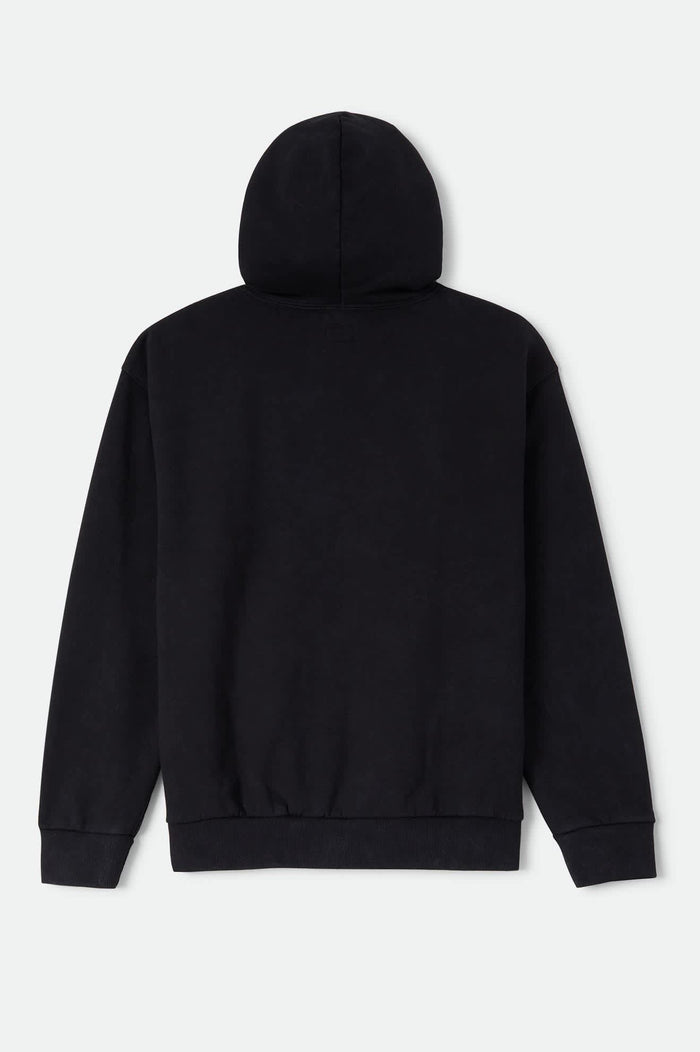 Brixton Baseline Hood Fleece - Black
