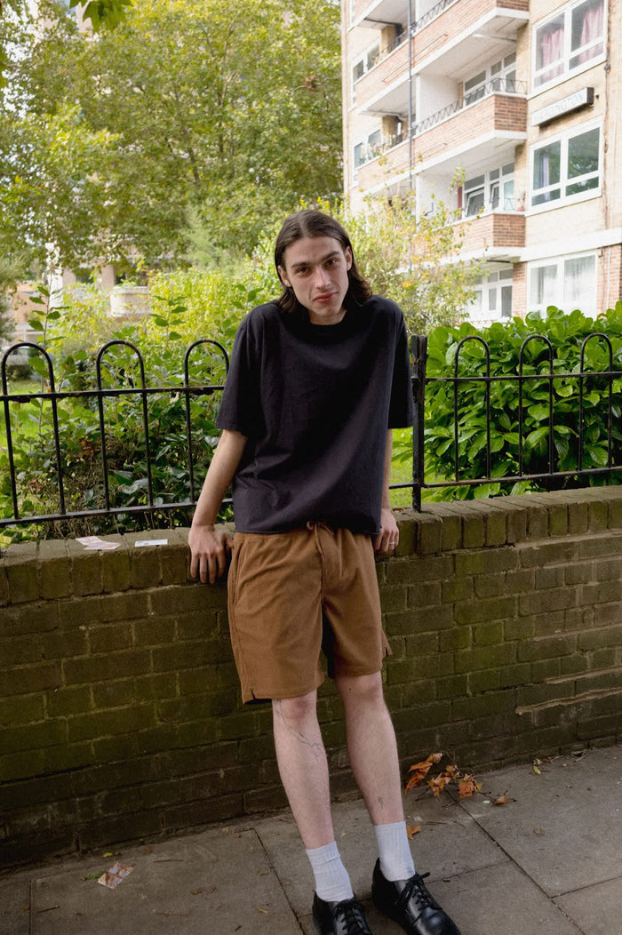 Men's Brixton Baseline Relaxed T-Shirt in the color Black - Men's Lifestyle image