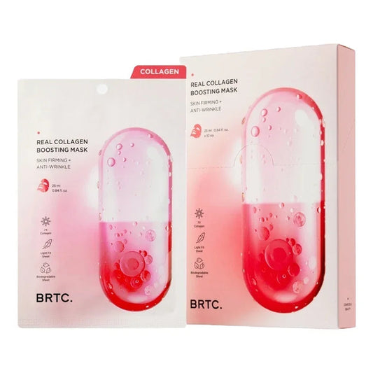 [BRTC] Real Collagen Boosting Mask 25ml*10EA - Ballagrio