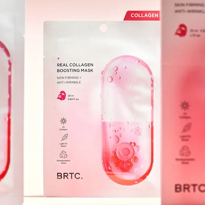 [BRTC] Real Collagen Boosting Mask 25ml*10EA - Ballagrio