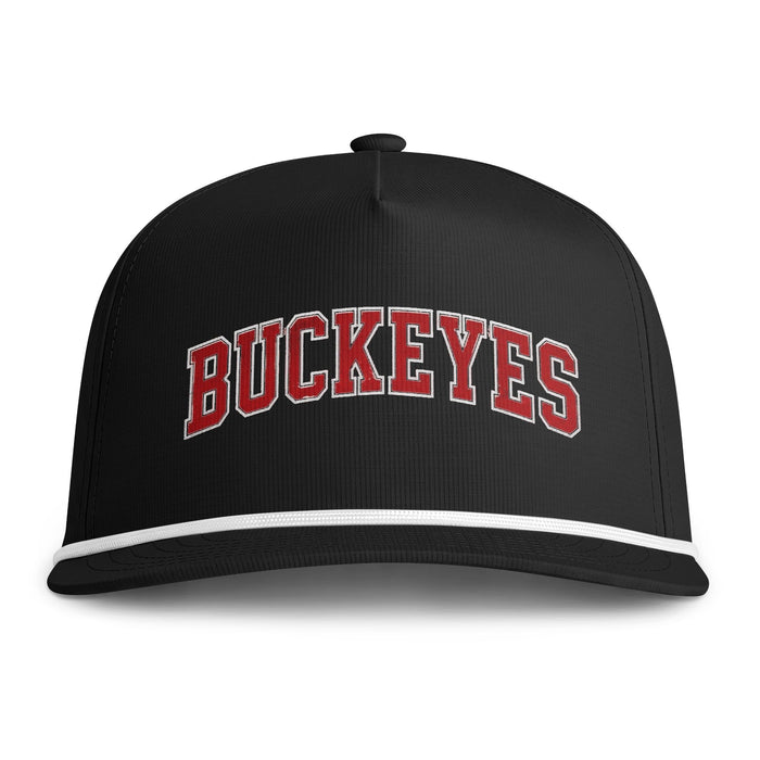 Buckeyes Sunwashed Rope Cap – Vintage Collegiate Baseball Hat
