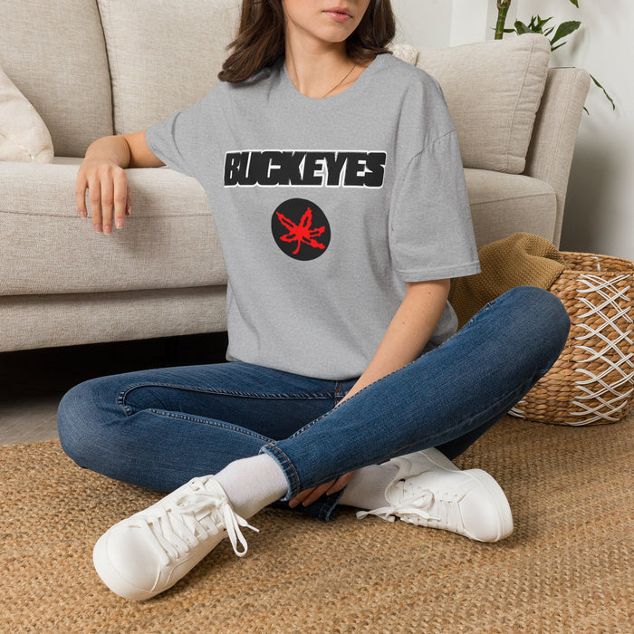 Buckeyes T-Shirt — Retro Ohio State Buckeye Leaf Tee
