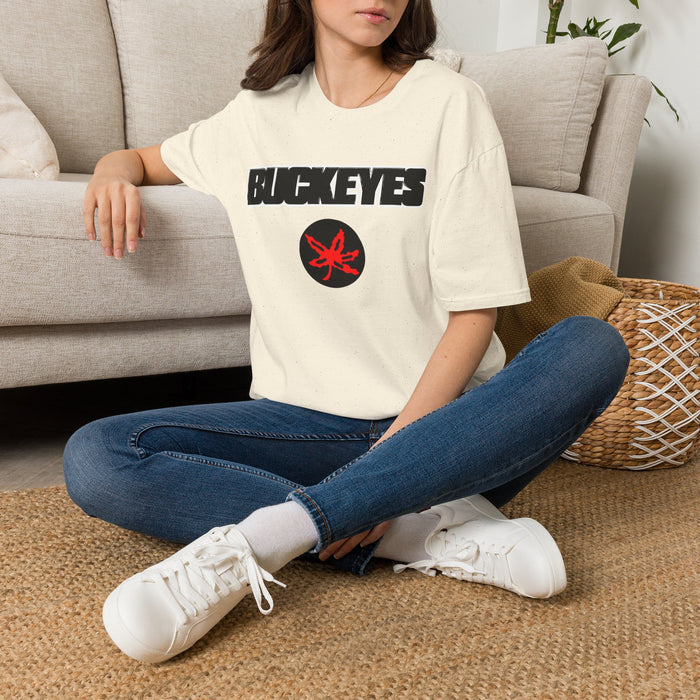 Buckeyes T-Shirt — Retro Ohio State Buckeye Leaf Tee