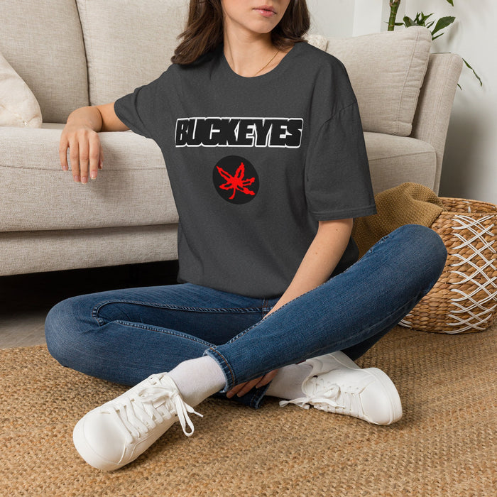 Buckeyes T-Shirt — Retro Ohio State Buckeye Leaf Tee