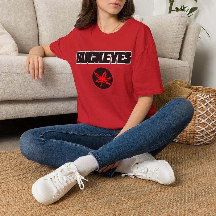 Buckeyes T-Shirt — Retro Ohio State Buckeye Leaf Tee