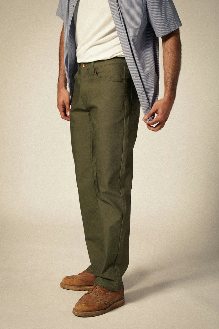 Builders 5-Pocket Stretch Pant - Ivy Green