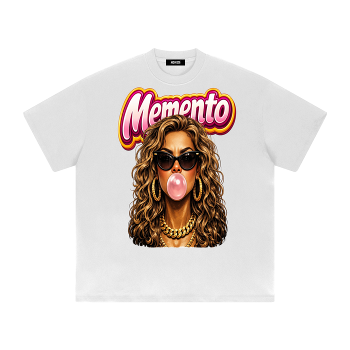 Burst your Bubble Heavyweight Drop Shoulder T-Shirt - Memento Mori Clothing