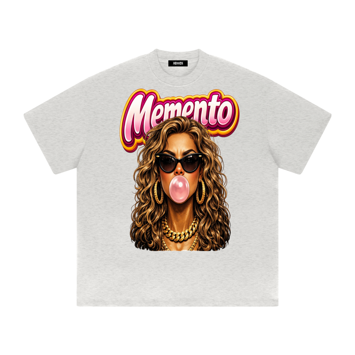 Burst your Bubble Heavyweight Drop Shoulder T-Shirt - Memento Mori Clothing