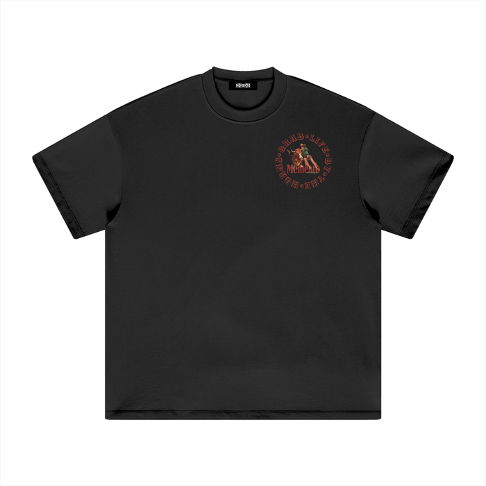 By the Horns Heavyweight T-Shirt - Memento Mori Clothing