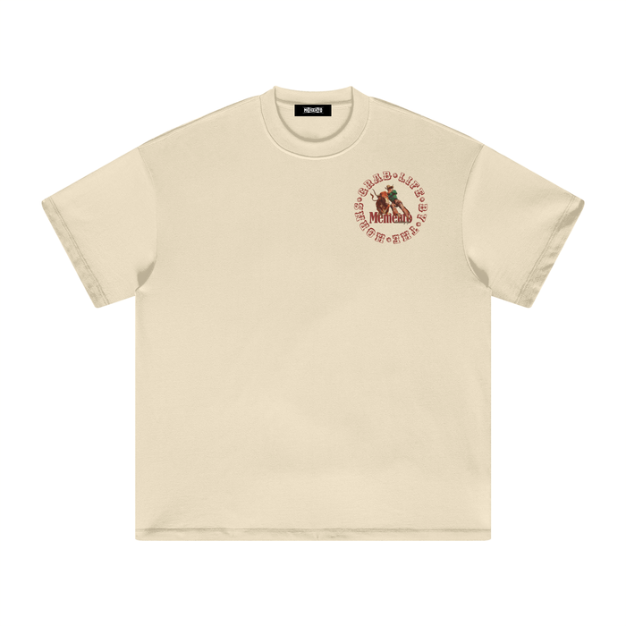 By the Horns Heavyweight T-Shirt - Memento Mori Clothing