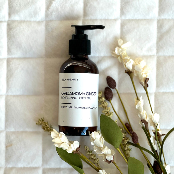 Cardamom + Ginger Revitalizing Body Oil