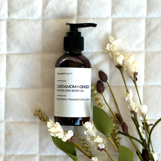 Cardamom + Ginger Revitalizing Body Oil