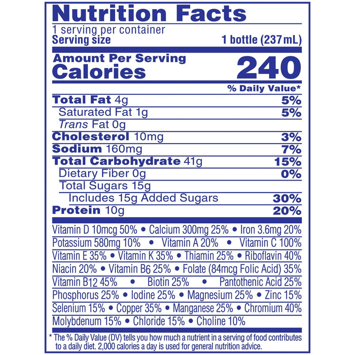 Carnation Breakfast Essentials Oral Supplement Drink, Rich Milk Chocolate, 8 oz - 00050000415182-Single - LL Medico