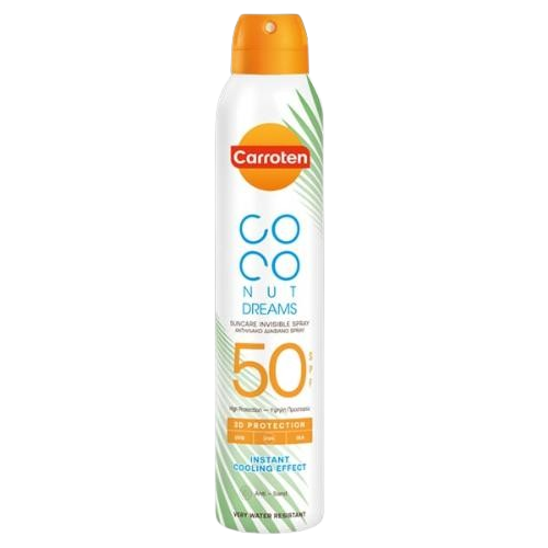 Carroten COCO Nut Dreams Suncare Invisible Soray SPF50+ 200Ml