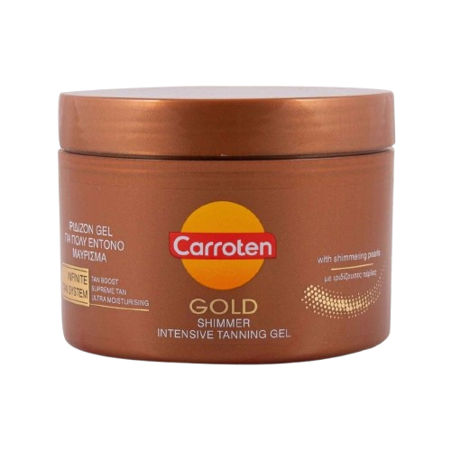 Carroten Gold Shimmer Intensive Tanning Gel 150Ml