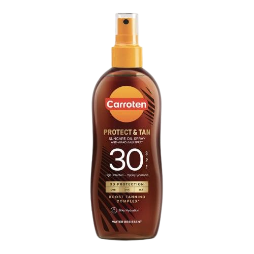 Carroten Protect & Tan Suncare Oil Spray SPF30 150Ml