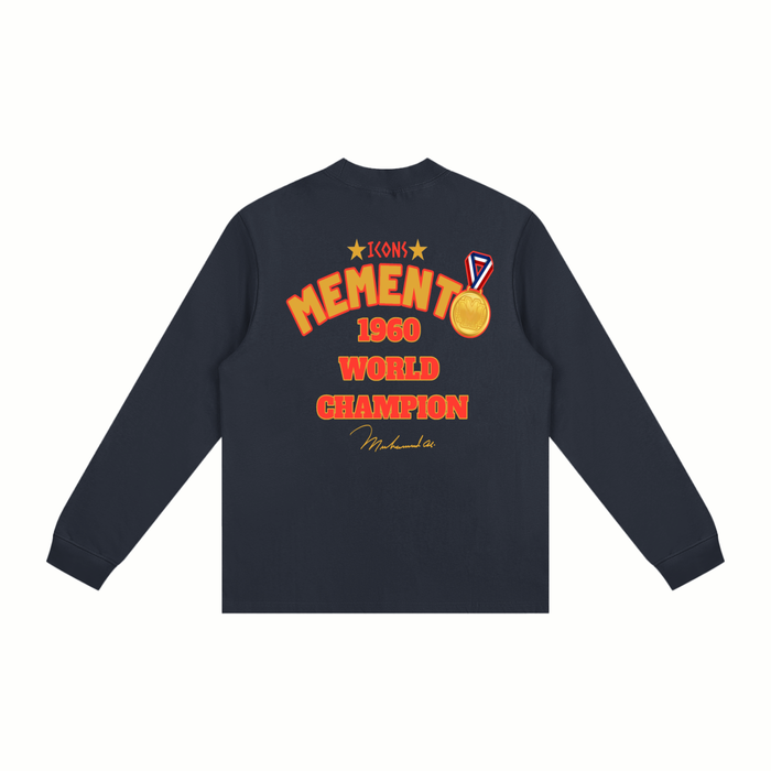 Cassius Essential Non-Shrink Mock Neck Sweatshirt - Memento Mori Clothing