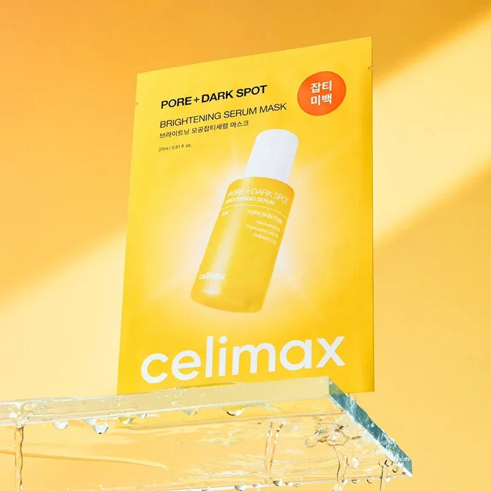 [celimax] Pore+ Dark Spot Brightening Serum Mask 27g*10EA - Ballagrio