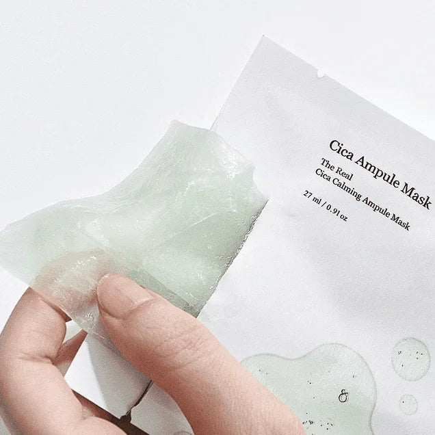 [celimax] The Real Cica Calming Ampoule Mask 25ml*5EA - Ballagrio