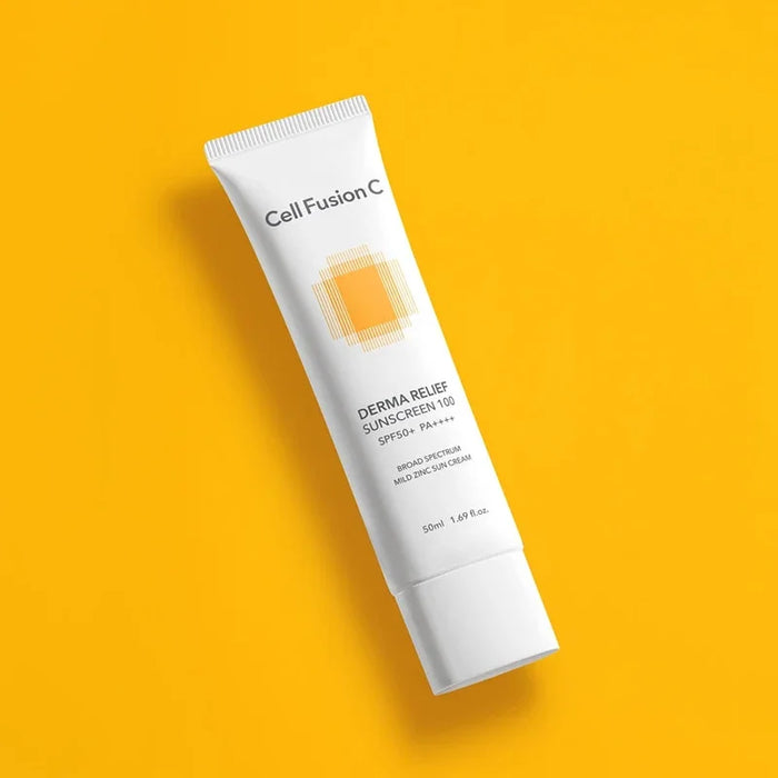 [Cell Fusion C] Derma Relief Sunscreen 100 SPF 50+ PA++++ 50ml