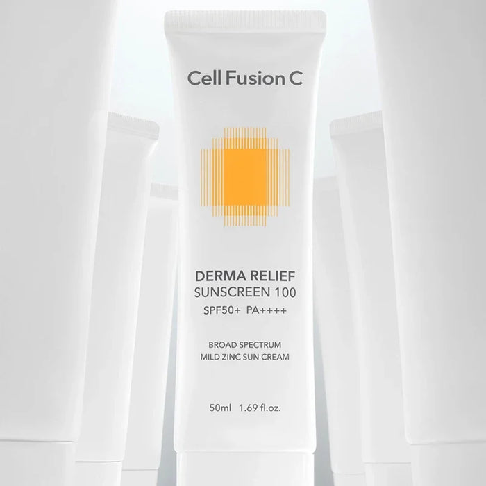 [Cell Fusion C] Derma Relief Sunscreen 100 SPF 50+ PA++++ 50ml