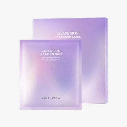 [Cell Fusion C] Glass Skin Collagen Mask 35g*5EA - Ballagrio