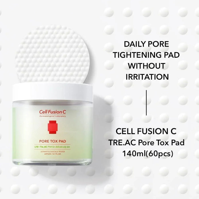 [Cell Fusion C] Pore Tox Pad 150g 60EA - Ballagrio