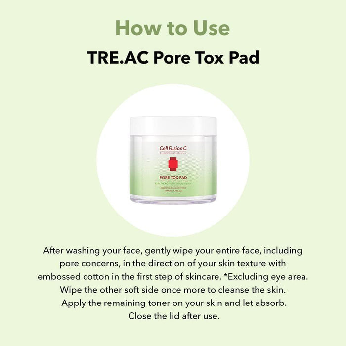 [Cell Fusion C] Pore Tox Pad 150g 60EA - Ballagrio