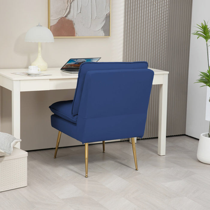 Chaise d'appoint capitonnée Rheece de 23,3 pouces de large