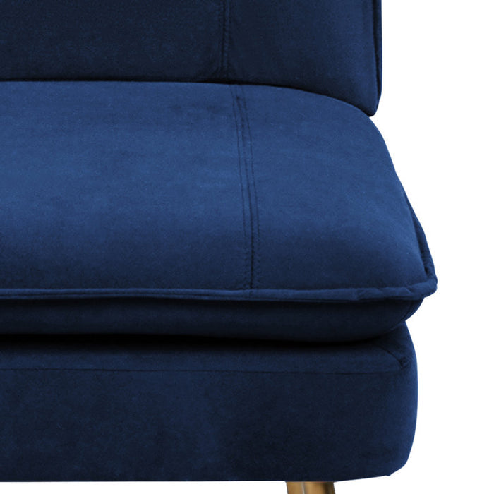 Chaise d'appoint capitonnée Rheece de 23,3 pouces de large