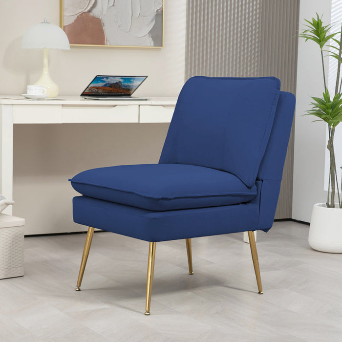 Chaise d'appoint capitonnée Rheece de 23,3 pouces de large