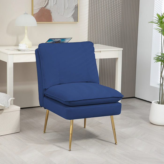 Chaise d'appoint capitonnée Rheece de 23,3 pouces de large