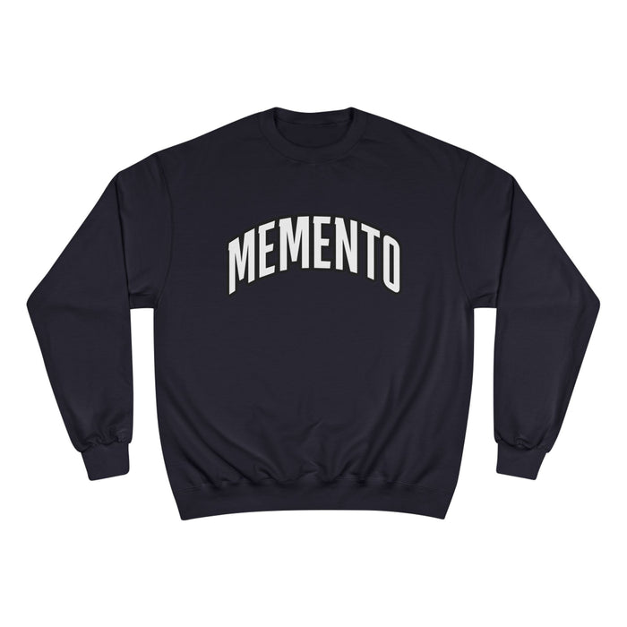 Champion Crewneck Sweatshirt — Memento Essential Everyday Comfy Pullover - Memento Mori Clothing