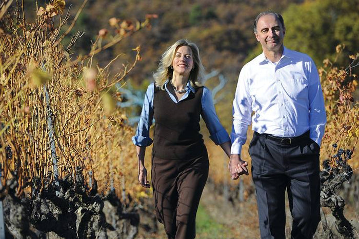 Nestled amid rolling green hills and lush forests, with winding lanes leading to the property and sunlight dancing through a partly cloudy sky, this enchanting estate offers breathtaking views of fields and distant mountains in the heart of the Southern Rhône Valley wine country. The idyllic setting is as inviting as attending a FEARRINGTON VILLAGE Chêne Bleu Wine Dinner, where biodynamic Super Rhônes await to be savored.