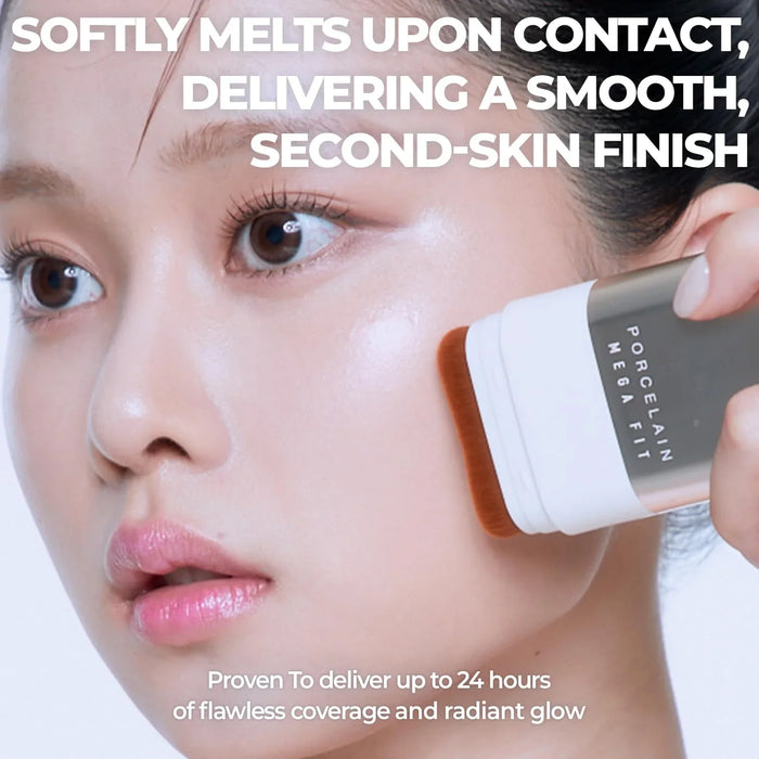 [CHOSUNGAH BEAUTY] Mega Fit Stick Foundation Porcelain SPF 50+ PA++++ 16g - Ballagrio