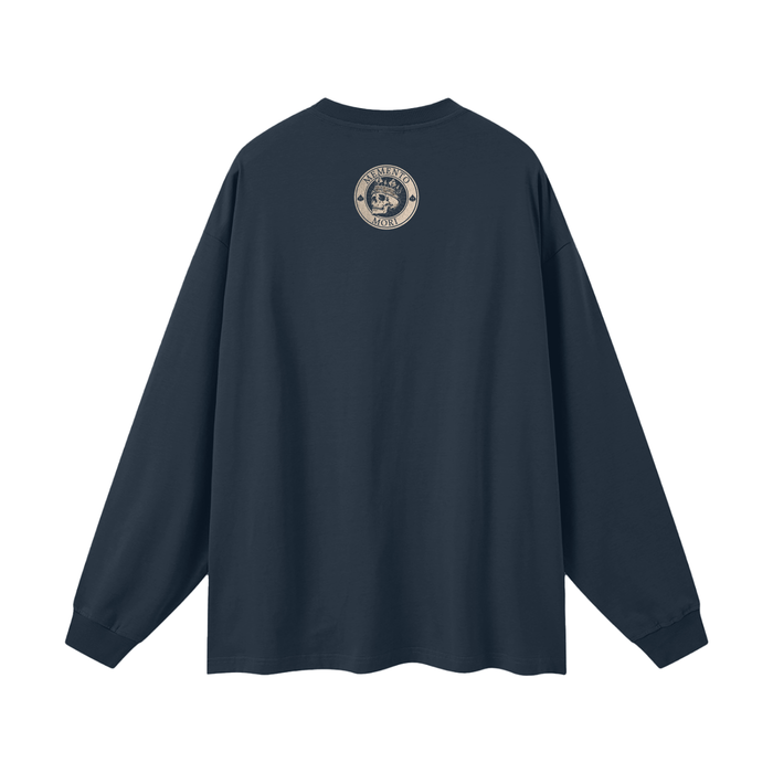Cloud 9 Oversized Unisex Long Sleeve T-Shirt - Memento Mori Clothing