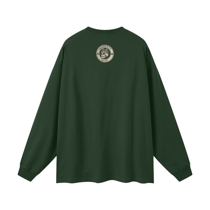 Cloud 9 Oversized Unisex Long Sleeve T-Shirt - Memento Mori Clothing