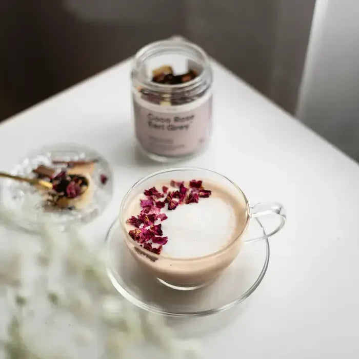 Coco Rose Earl Grey – Superfood Tea Blend 85g | Lake & Oak Tea