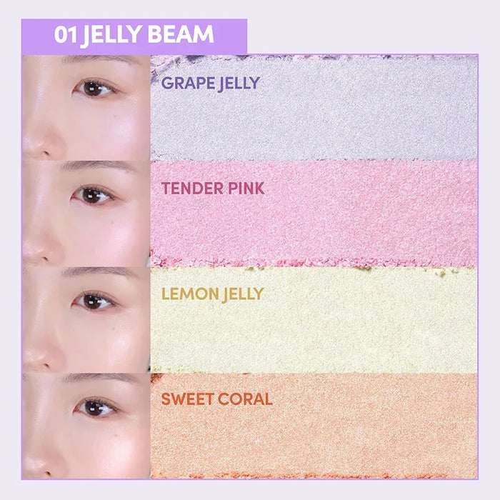 [colorgram] TinTin Dory Highlighter Palette 4.2g - Ballagrio