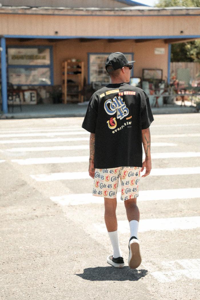 Men's Colt 45 Everytime Short Sleeve Oversized T-Shirt in the color Black - Men's Lifestyle image