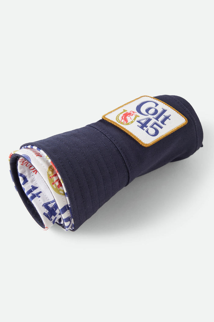 Unisex Colt 45 X Brixton Bucket Hat in the color Multi/Midnight Blue - Additional Laydown image