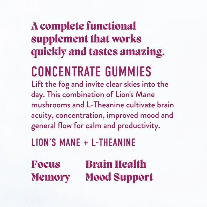 Concentrate Mushroom Gummies – Microjoy