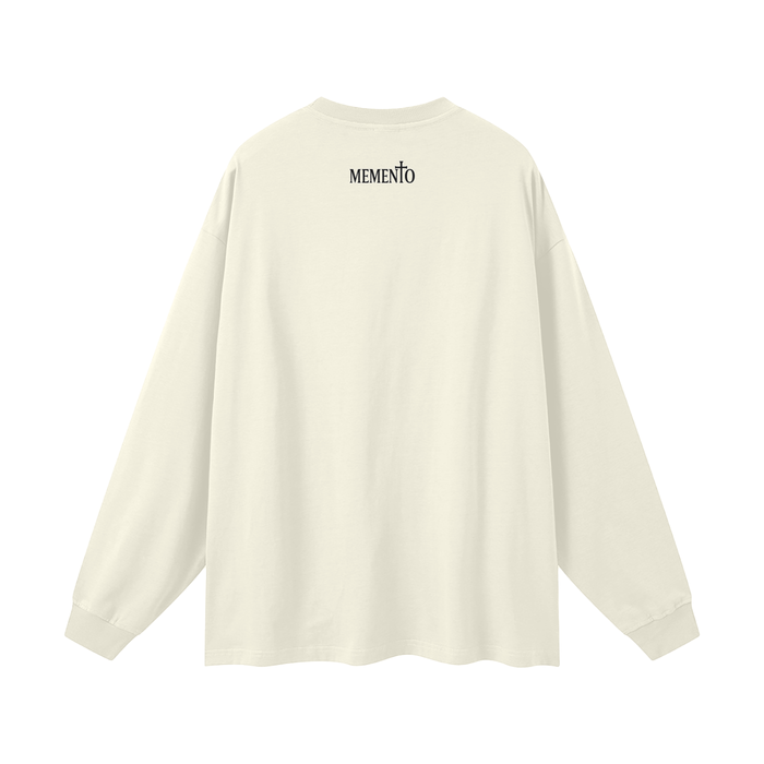Conquer Oversized Unisex Long Sleeve T-Shirt - Memento Mori Clothing